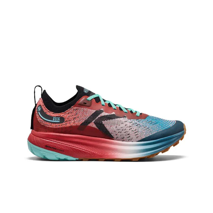 Men's Seek Trail Running Shoe  |  Grenadine/Ocean Depths 1