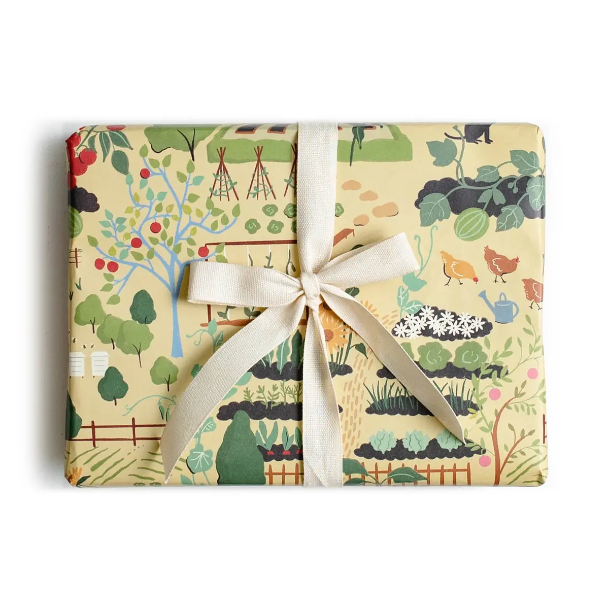Veggie Garden Gift Wrap 1