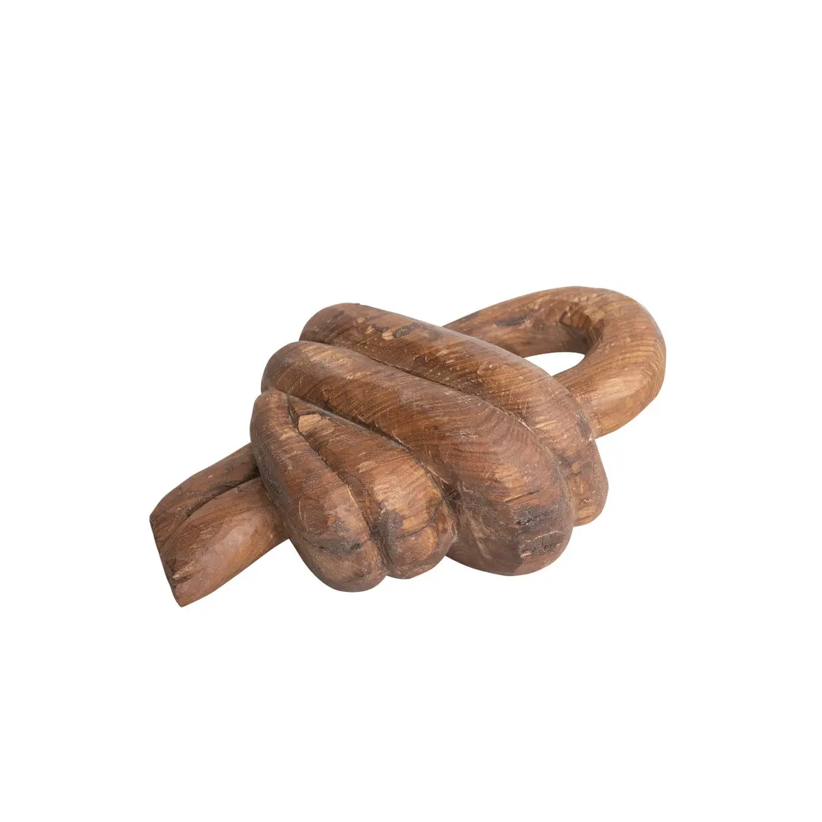 Hand-Carved Reclaimed Wood Knot Décor 2