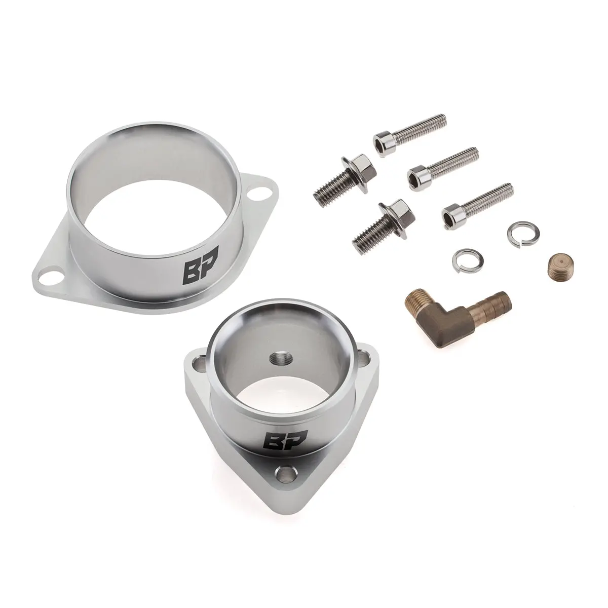 Universal Turbo Compressor Inlet + Outlet Adapter Flange Fits Toyota 2