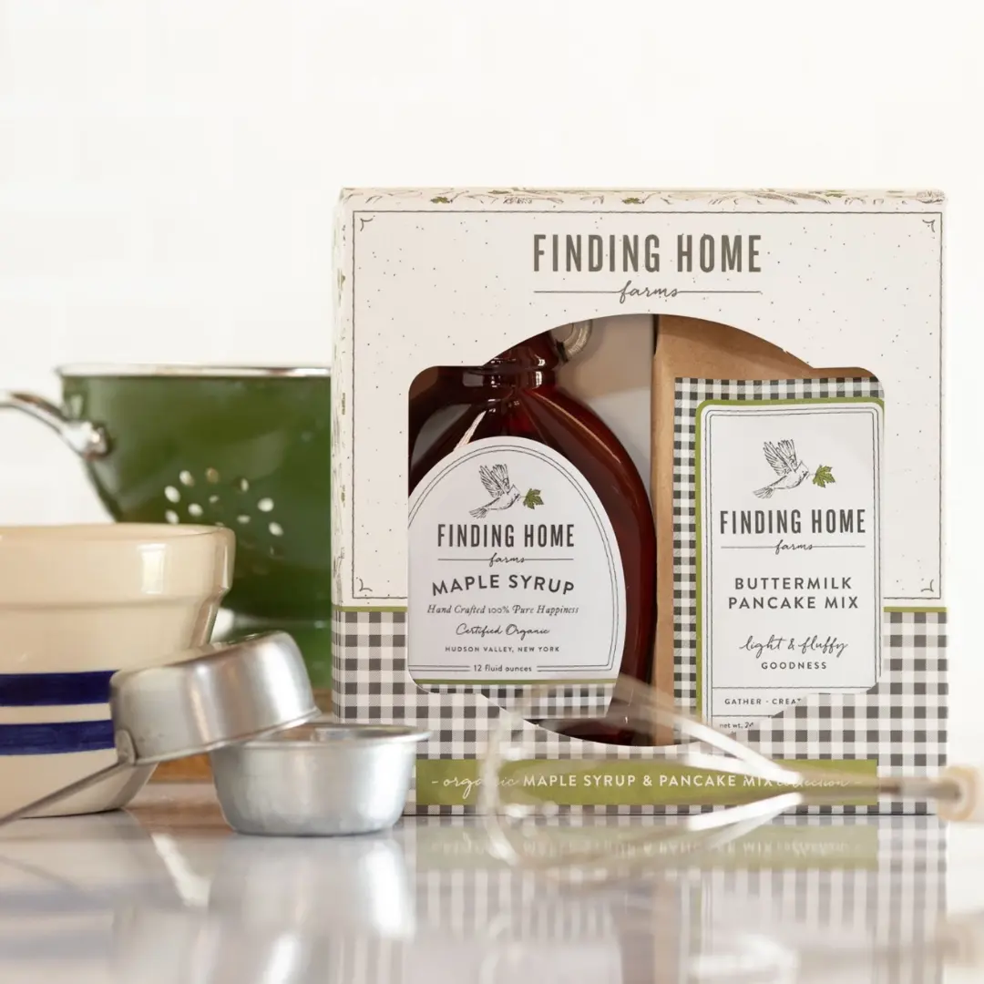 Organic Maple Syrup & Pancake Mix Set 1