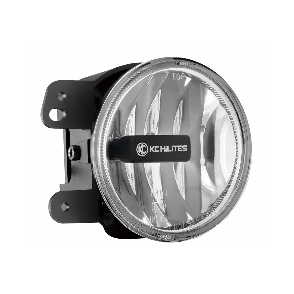 Kc Hilites 4" Gravity® Led G4 - Single Light - Sae/Ece - 10W Fog Beam - For 07-09 Jeep Jk # 1494 2