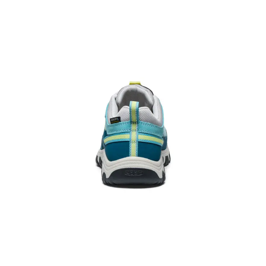 Big Kids' Targhee Iv Waterproof Hiking Shoe | Reef Waters/Daiquiri Green 5
