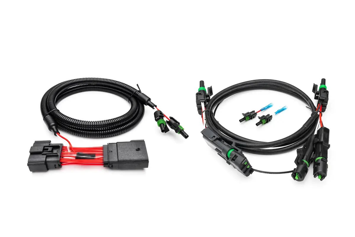 Spv Parts Short Length Rear Harness W/ Taillight Adapter - Spv Harness System (Works With Many Vehicles, See Details) 1