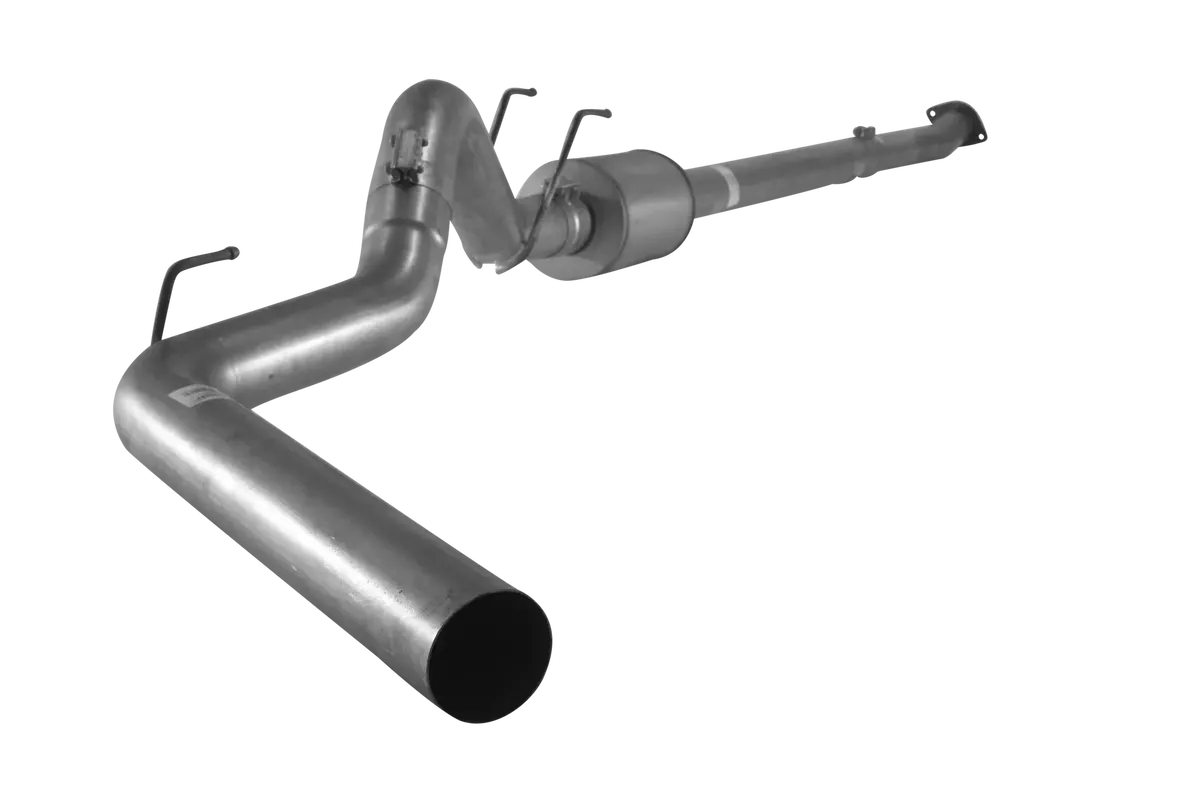 Gdp Downpipe Back Exhaust - Single (2011-2019 Ford 6.7L F350/F450/F550 Powerstroke - Cab & Chassis) 1