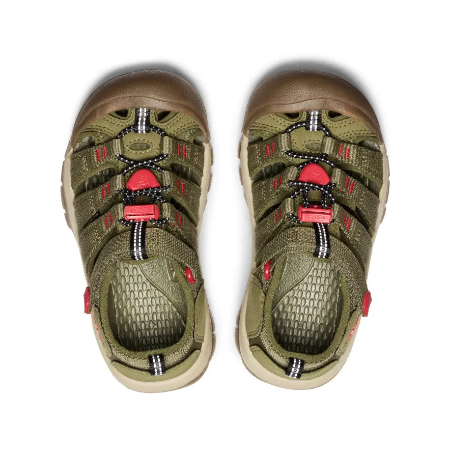 Little Kids' Newport H2 | Martini Olive/Aura Orange 4