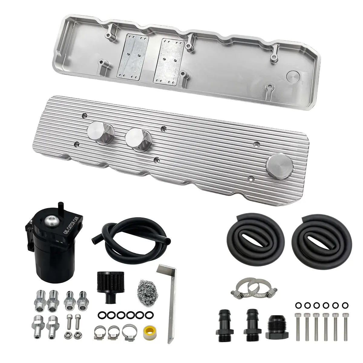 Seguler 2006-2024 5.9L/6.7 Ram Cummins  Billet Valve Cover & Oil Catch Can 1