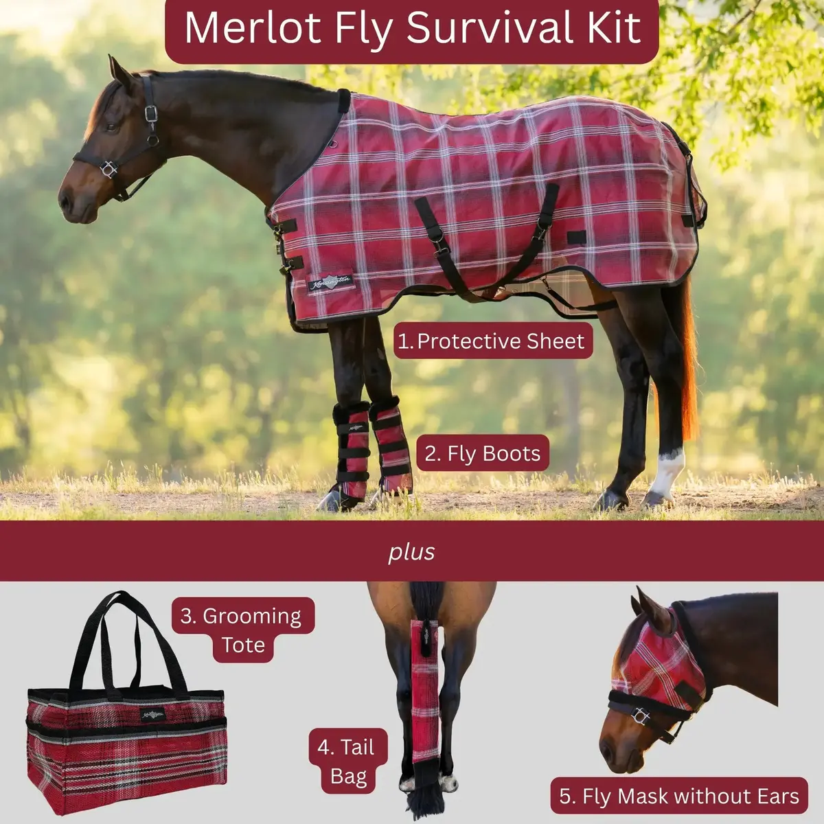 Fly Survival Kit Bundle #2 for Horses