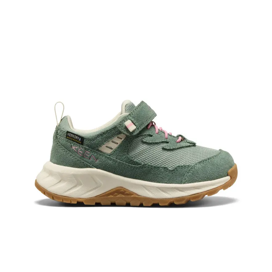 Little Kids' Hightrail Waterproof Hiking Shoe  |  Lily Pad/Cashmere Rose 1