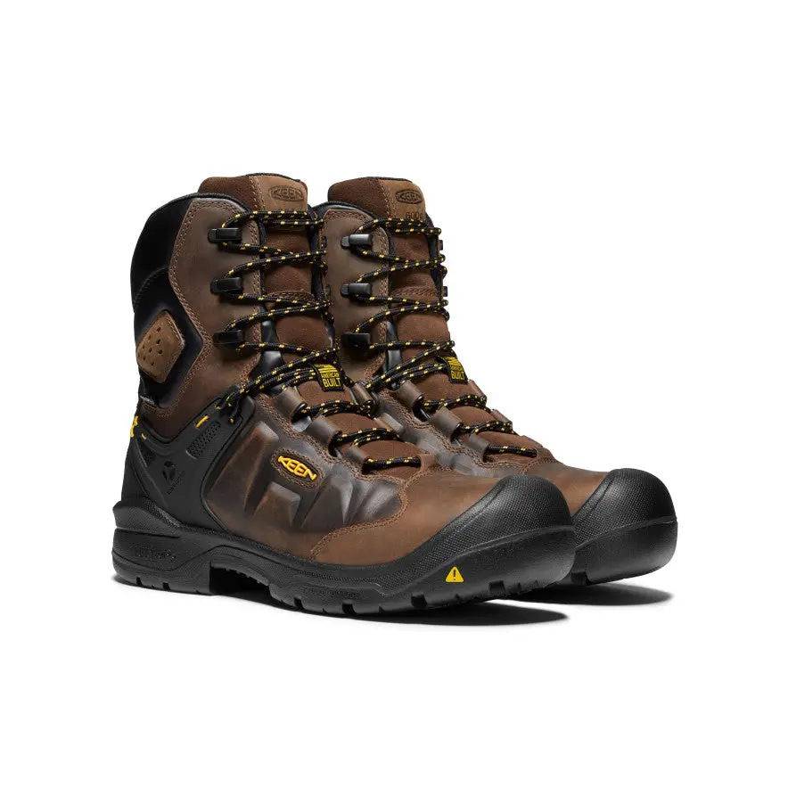 Men's Dover 8" Insulated Waterproof Boot (Carbon Toe) | Dark Earth/Black 2