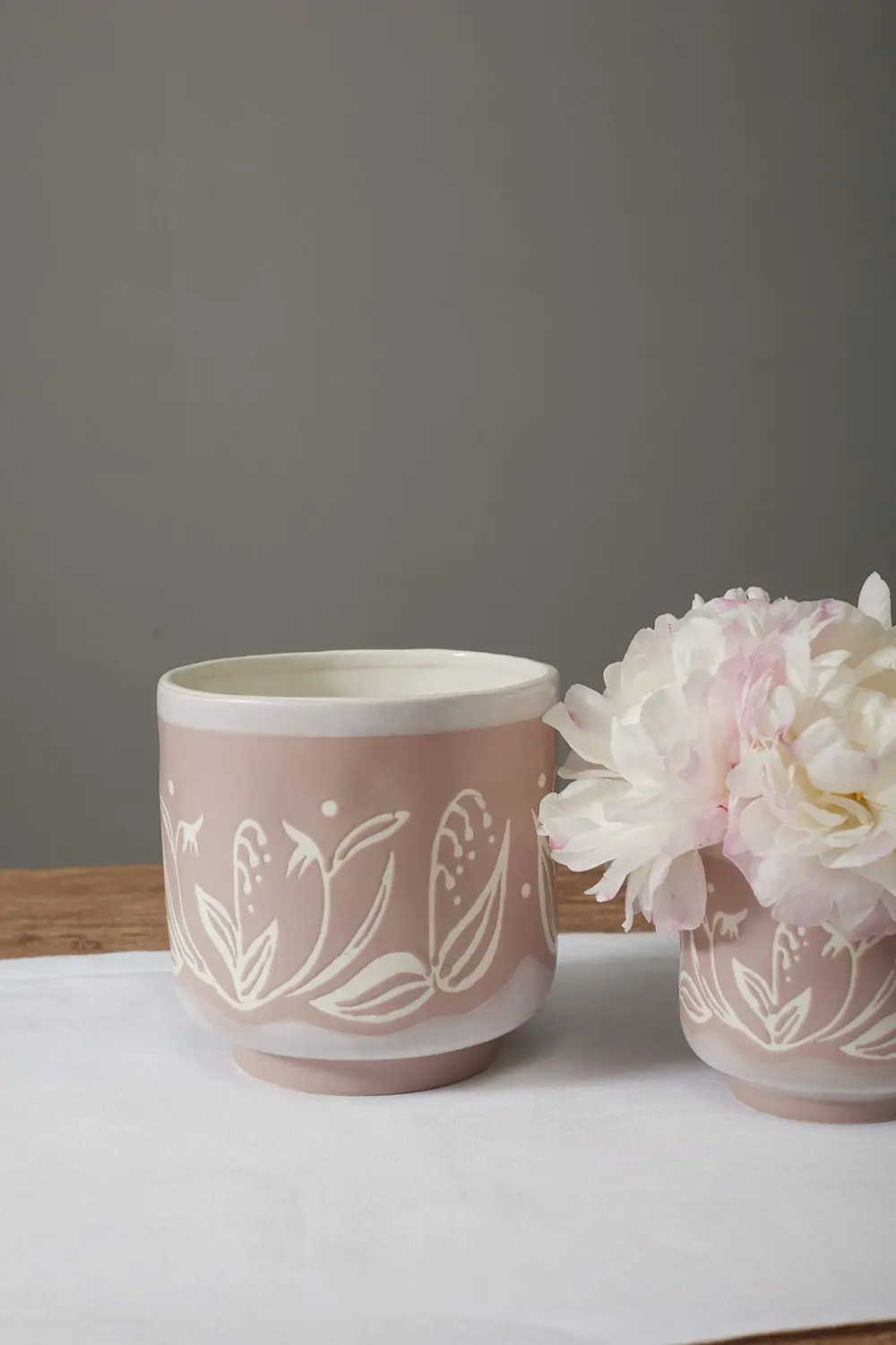 Mauve Natsu Pot, 6.5" 1