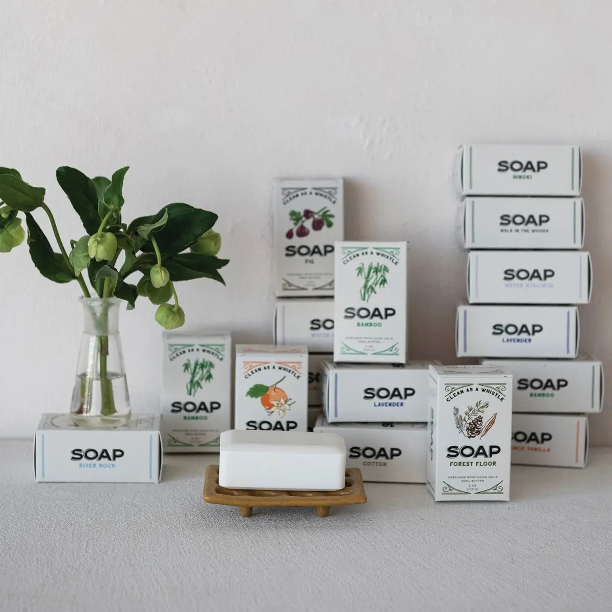 Lavender Scented Olive Oil & Shea Butter Bar Soap 1