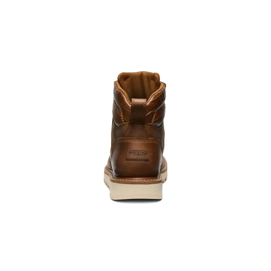 Men's Cincinnati 6" Boot (Soft Toe) X Noon Goons | Leather Brown/Off White 5