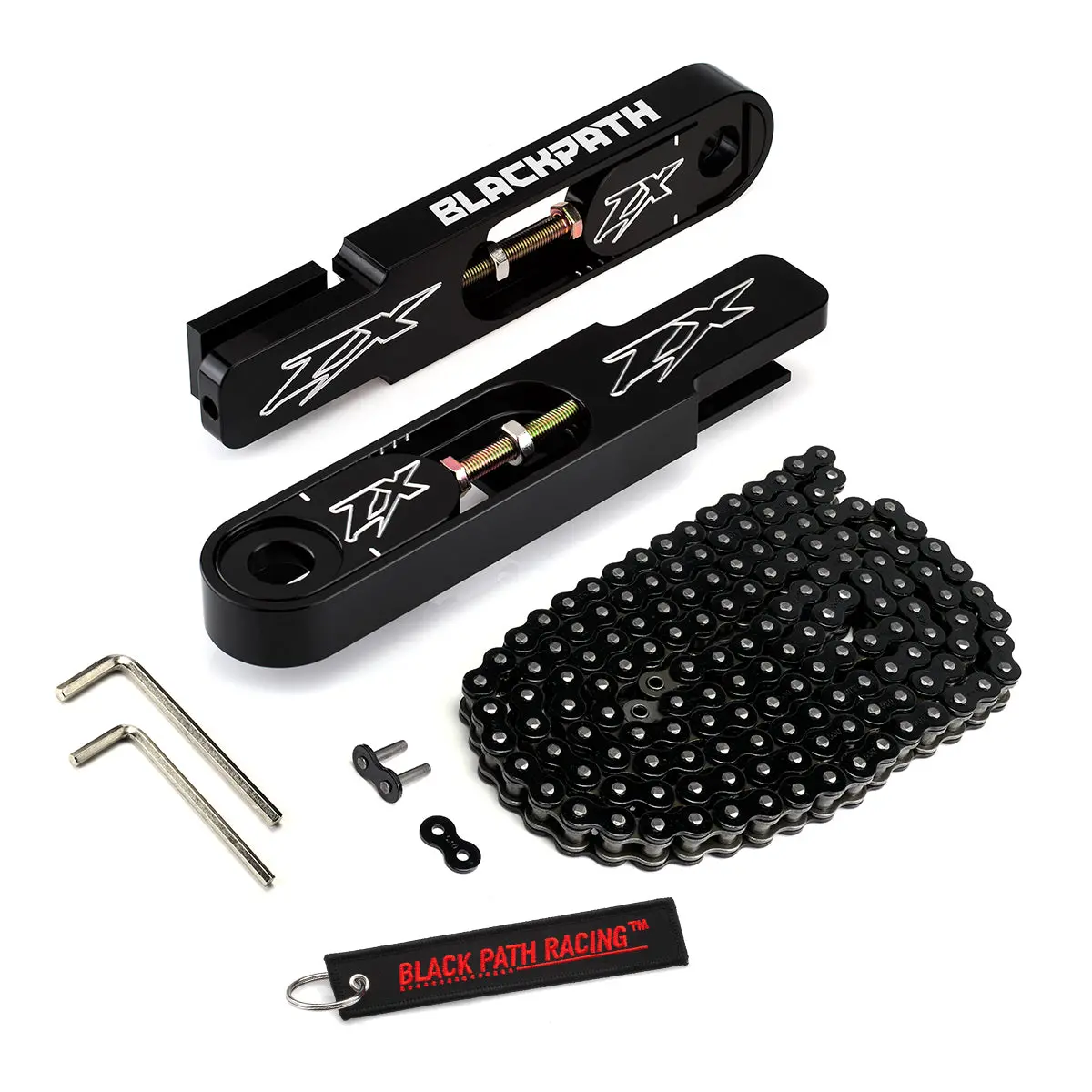 2002-2003 Kawasaki Ninja Zx-9R 5-9" Swingarm Extensions With Chain 4