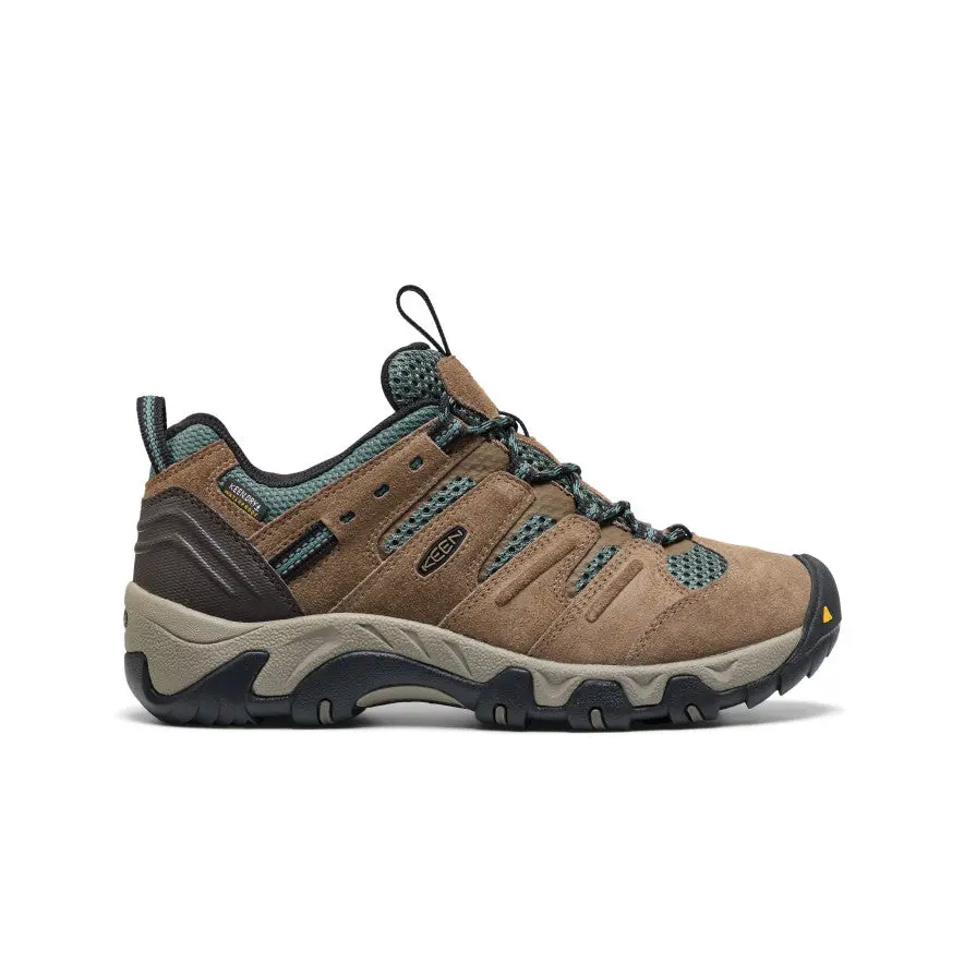 Women's Headout Waterproof Hiking Shoe  |  Shitake/Dark Forest 1