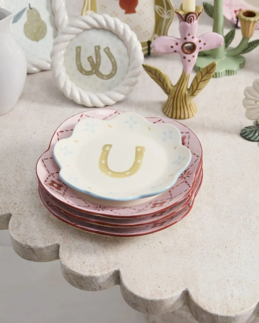 Good Luck Plate, Horseshoe 1