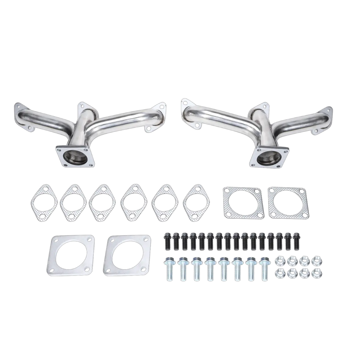 Exhaust Manifold Headers For 1932-1953 Ford Flathead V8 Car Pickup Truck Shorty Stainless Steel 1