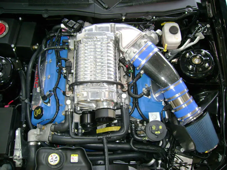 Whipple 2007 - 2014 Whipple Ford Shelby Gt500 W185ax (3.0L) Sc Kit **Includes 132Mm Tb, 123Mm Cai** 1