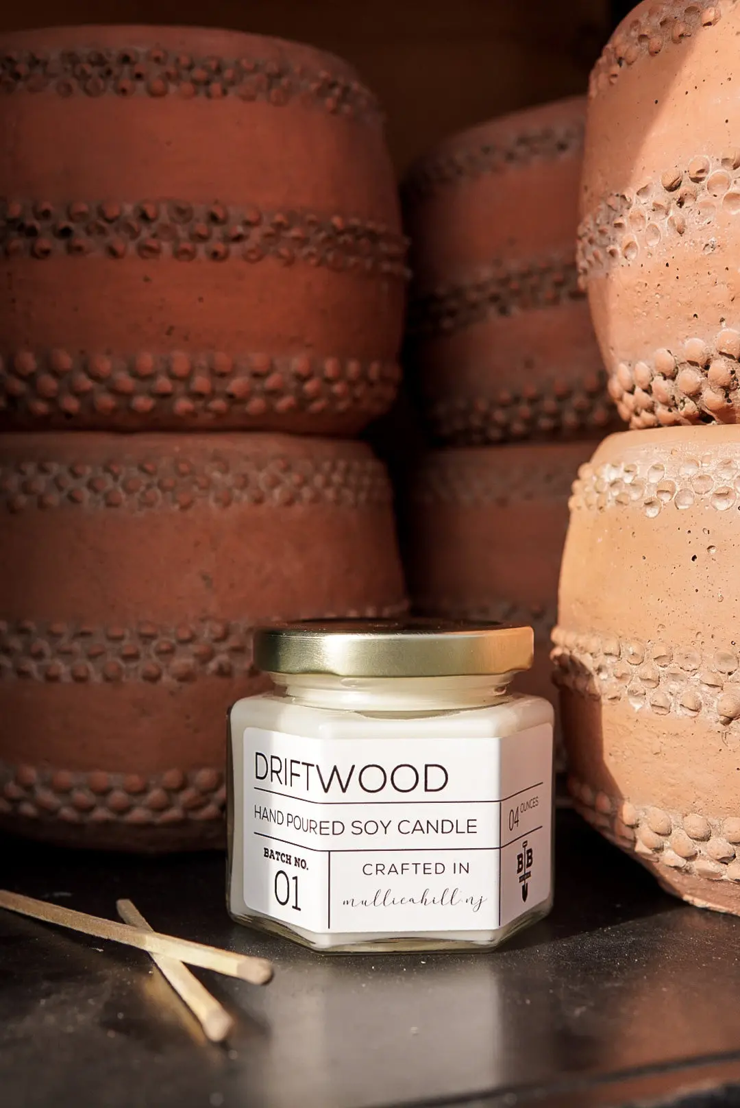04 Ounce Driftwood Candle 1