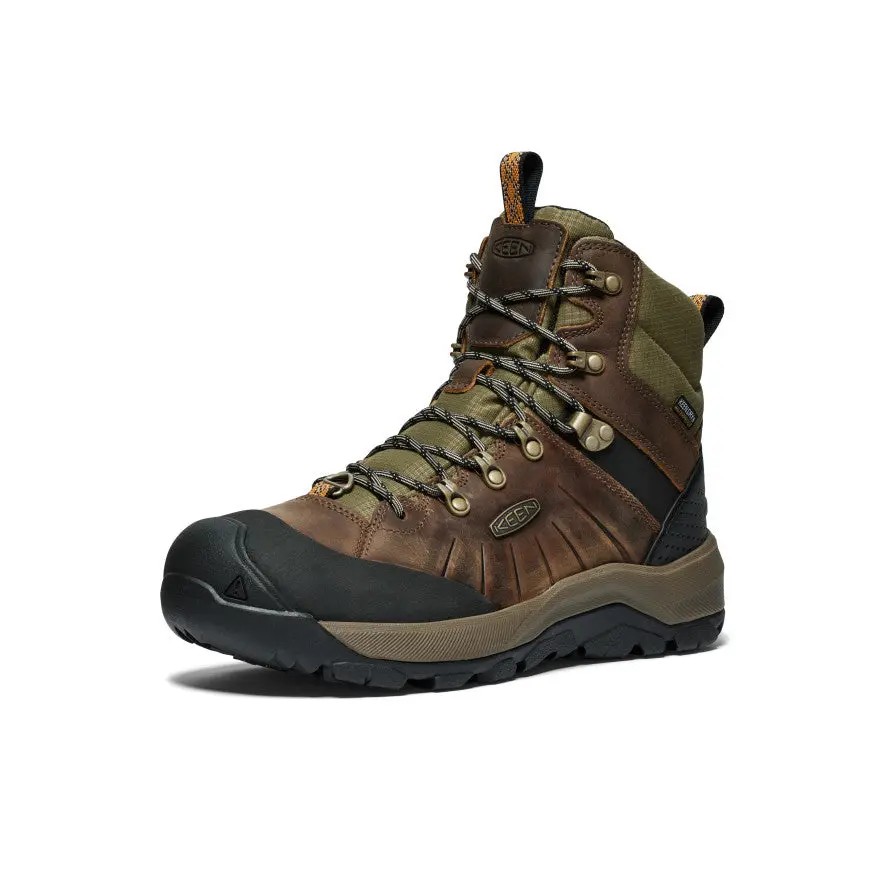 Men's Revel Iv Polar Waterproof Boot | Bison/Orange Pepper 3