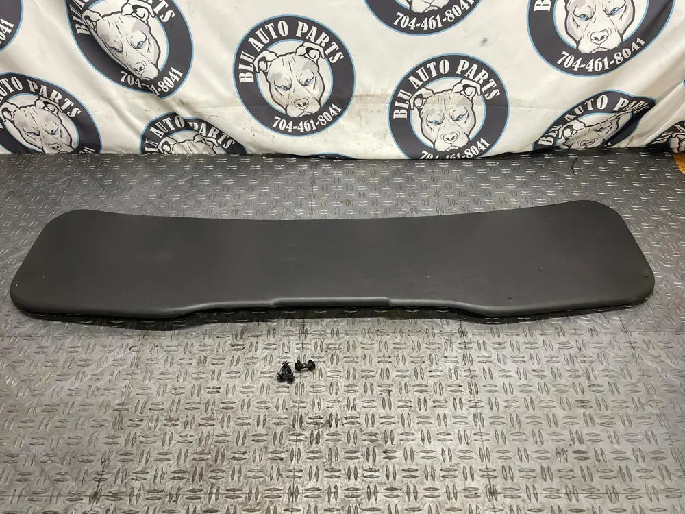 1987-93 Ford Mustang Oem Rear Hatchback Cover Panel- Black, Hard To Find 289 1