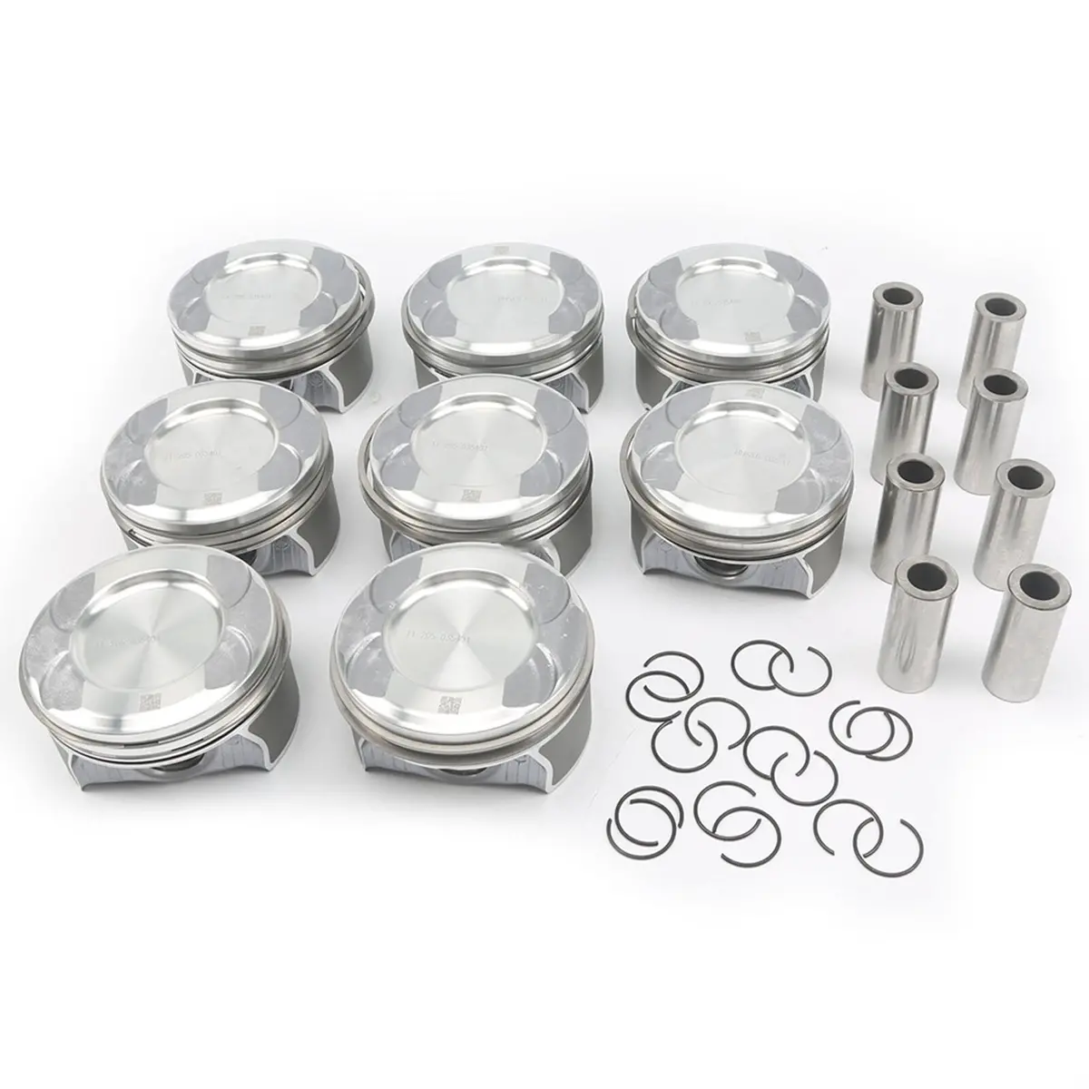 8Pcs Engine Pistons Set M278 A2780302317 Φ24mm Φ92.9Mm For Mercedes-Benz W222 W166 W221 4.6L 4.7L 1