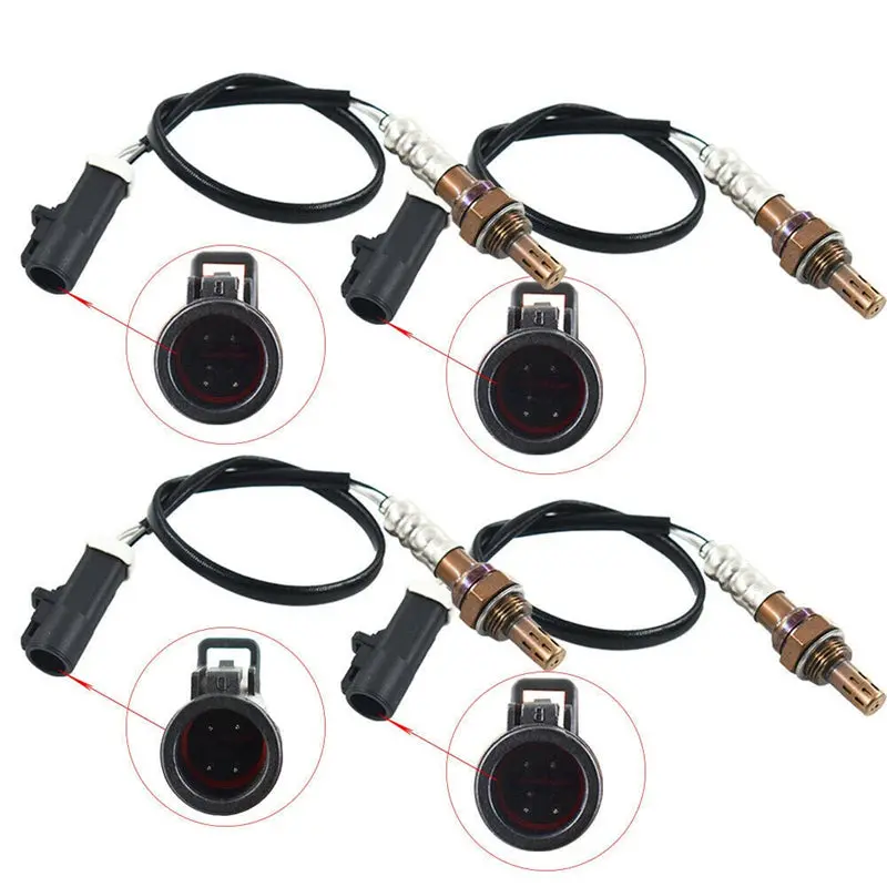 Daysyore 4 Pcs Oxygen Sensor 234-4046 For Ford Mustang 1995-2010 4.0L 4.6L 5.0L 5.4L 1
