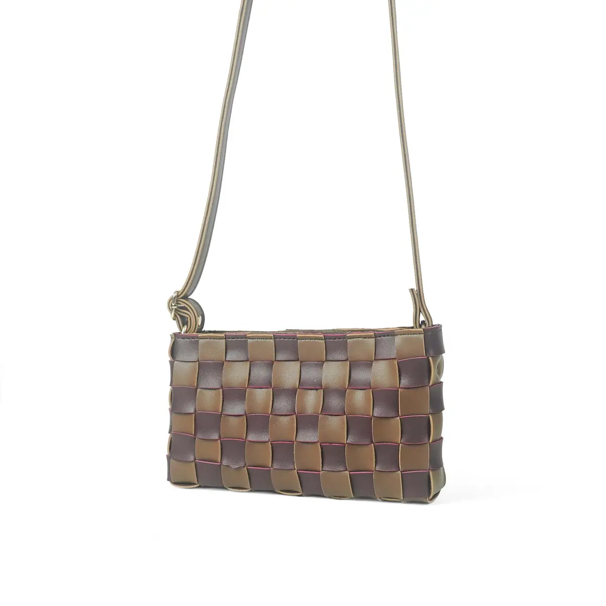 Cot Bag (Brown & Maroon) 1