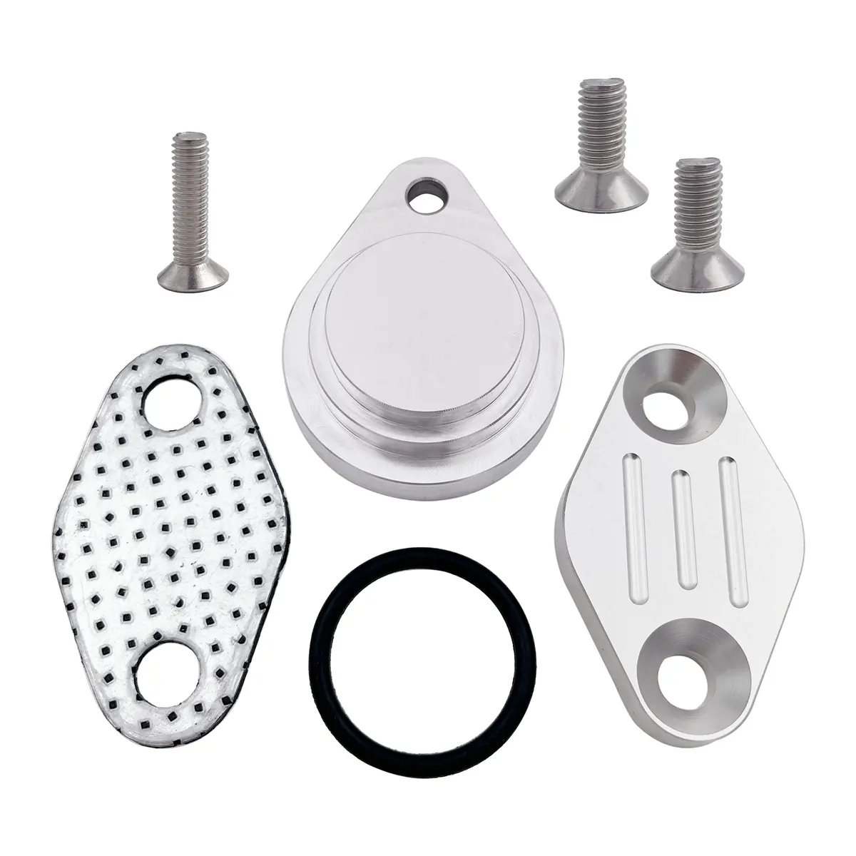 For 4.8L 5.3L 6.0L Lsx Silverado Egr Delete Plug Intake Exhaust Block Off Plate 1