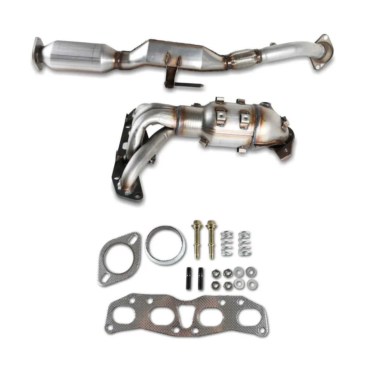 Daysyore 2002-2006 Nissan Altima 2.5L Catalytic Converter (Front+ Rear) 1