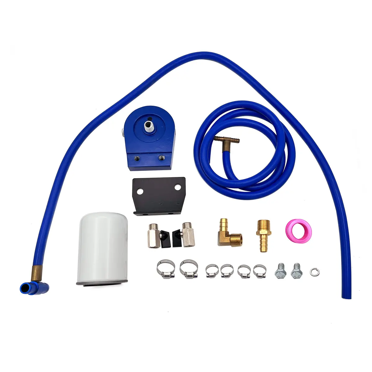 For 2008-2010 6.4L Ford Powerstroke Coolant Filtration System & Filter Kit 1