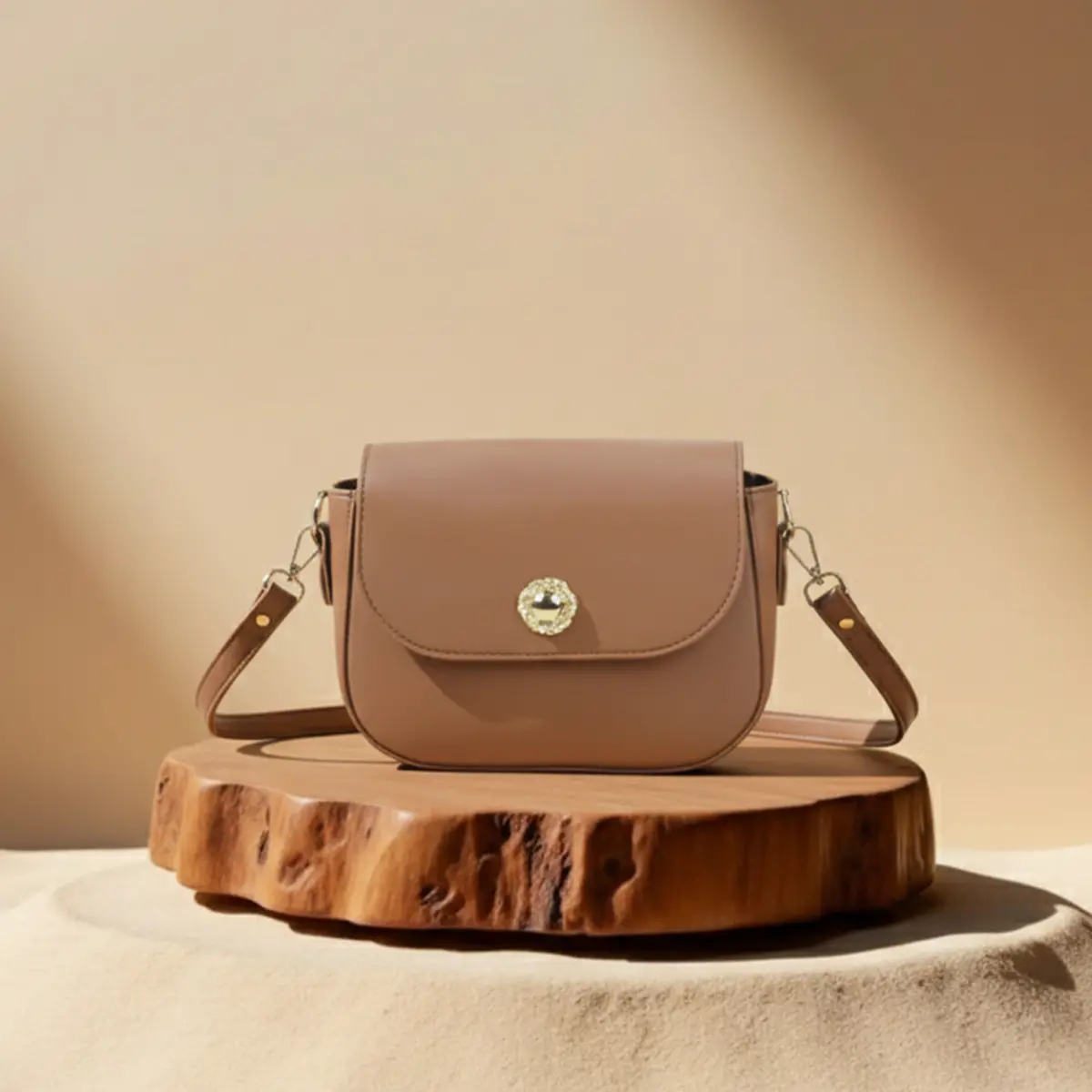 Serena Mini Bag Brown 1