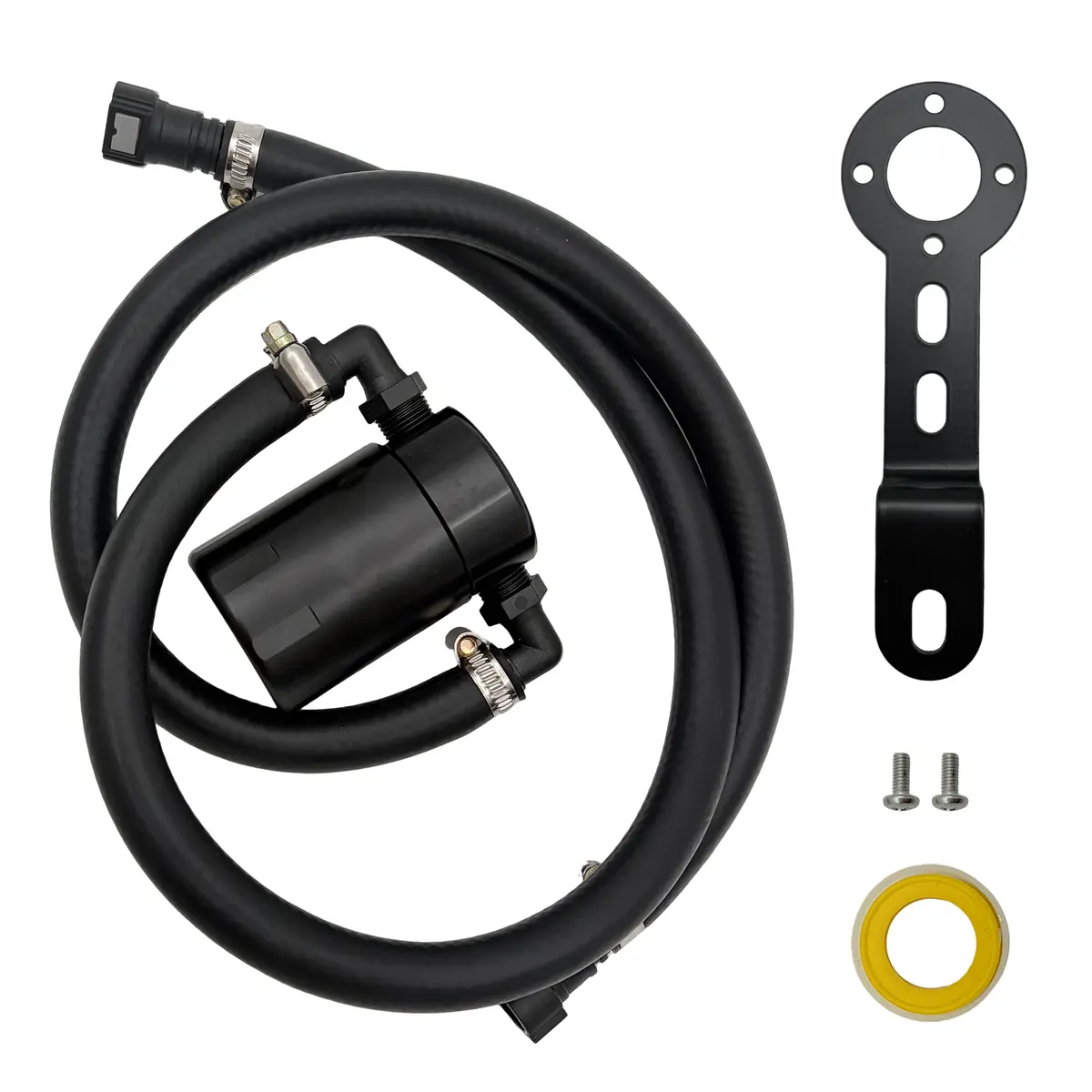 Seguler Oil Catch Can Separator Kit For 2014-2018 5.3L 6.2L Chevy Silverado Gmc Sierra 1500 Tahoe Yukon 1