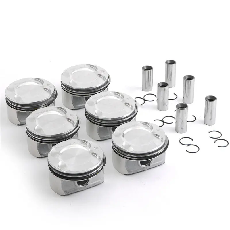 Pistons Rings Set 11257564335 For Bmw E87 E90 E92 E60 130I 330I 530I N52b30 (Cr 9.3:1) 1