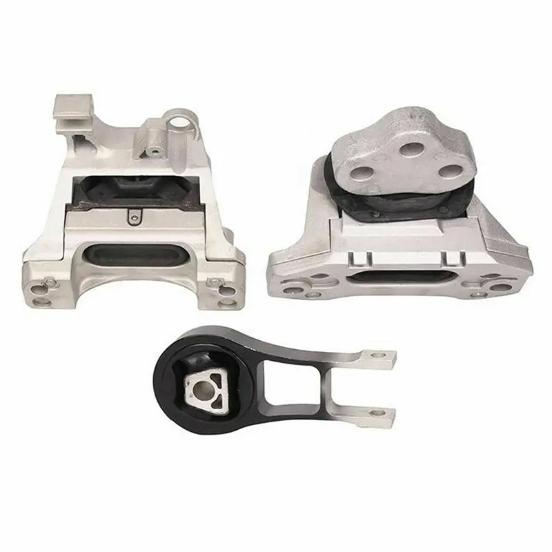 Engine Motor & Transmission Mount Set 68192831Af 68418876Ab 68157441Ad For 2014-2019 Jeep Cherokee 2.4L 1