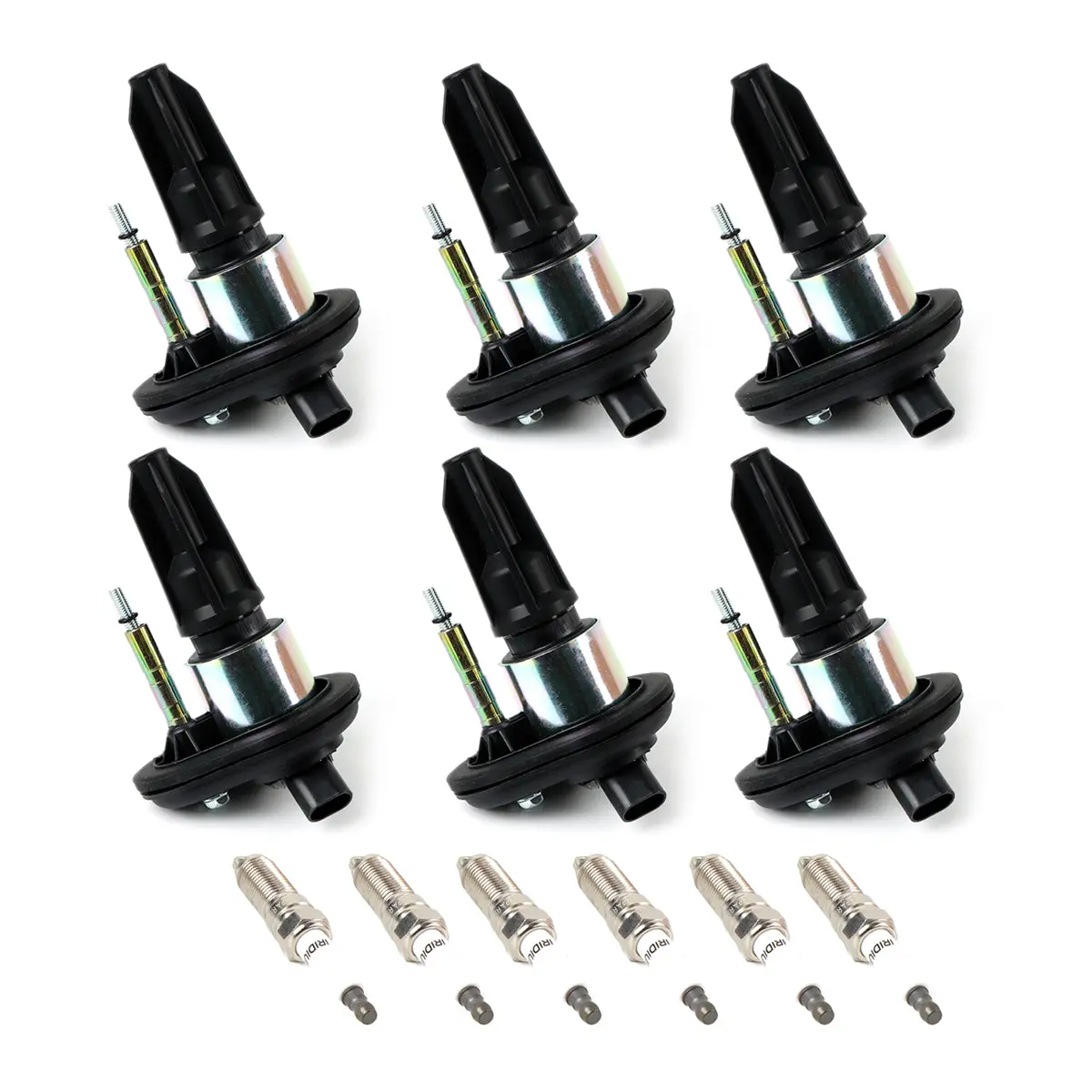 Daysyore 6Pcs Ignition Coils +6Pcs Iridium Spark Plugs For Chevy Trailblazer Gmc Canyon Buick Uf303 1