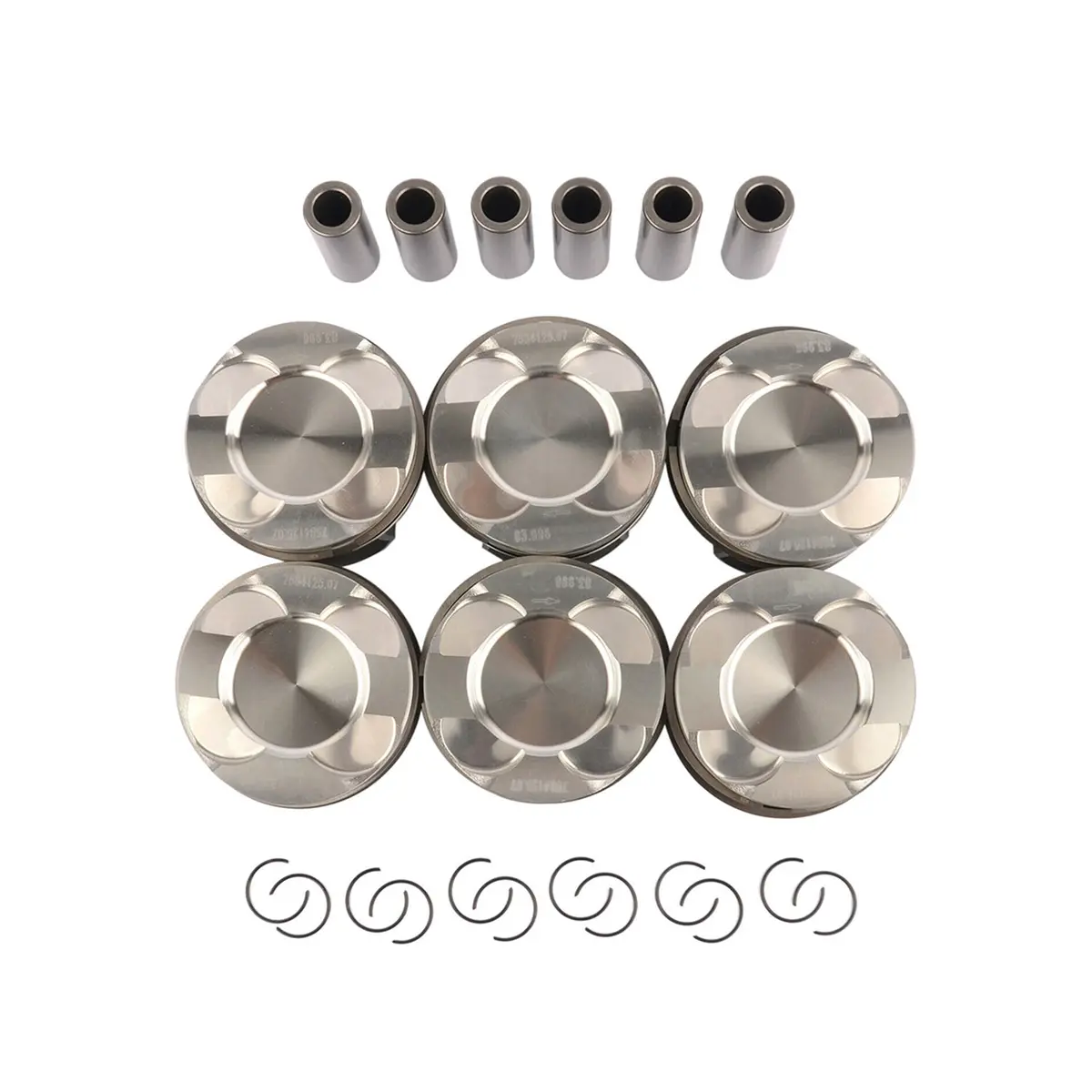 Daysyore 6Pcs Pistons & Piston Rings Set For Bmw F20 F21 F30 F10 X3 X4 X5 X6 Engine N55b30 N55b30a 1