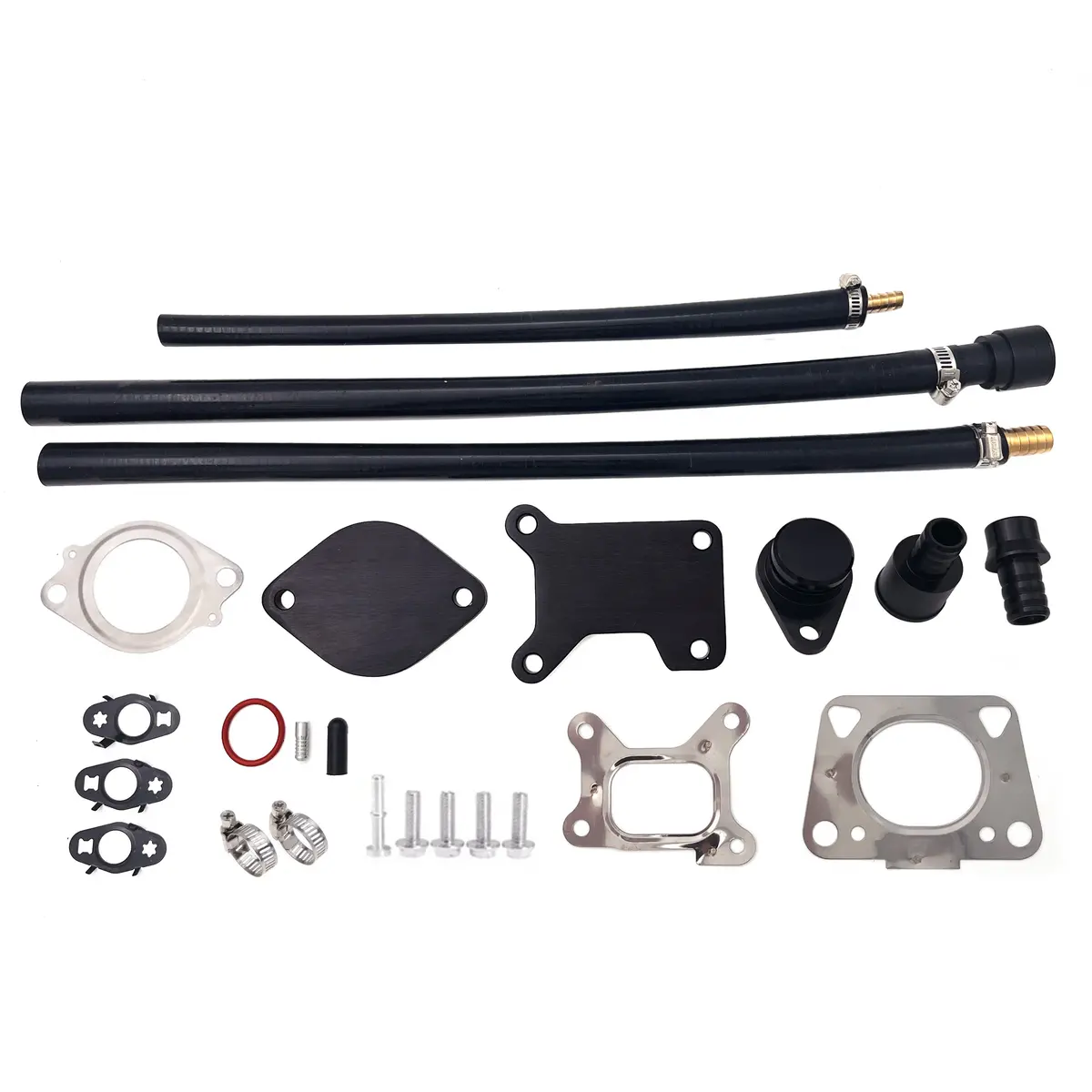 For 2017-2023 6.6L Chevy Gmc Duramax L5p Diesel Egr Valve Cooler Delete Kit 1