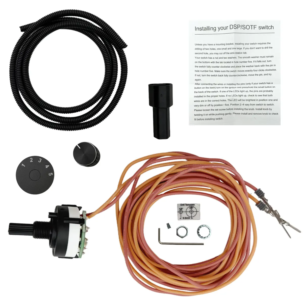 Seguler Sotf Switch W/Connector For 2015-2019 6.7L Ford Powerstroke 1