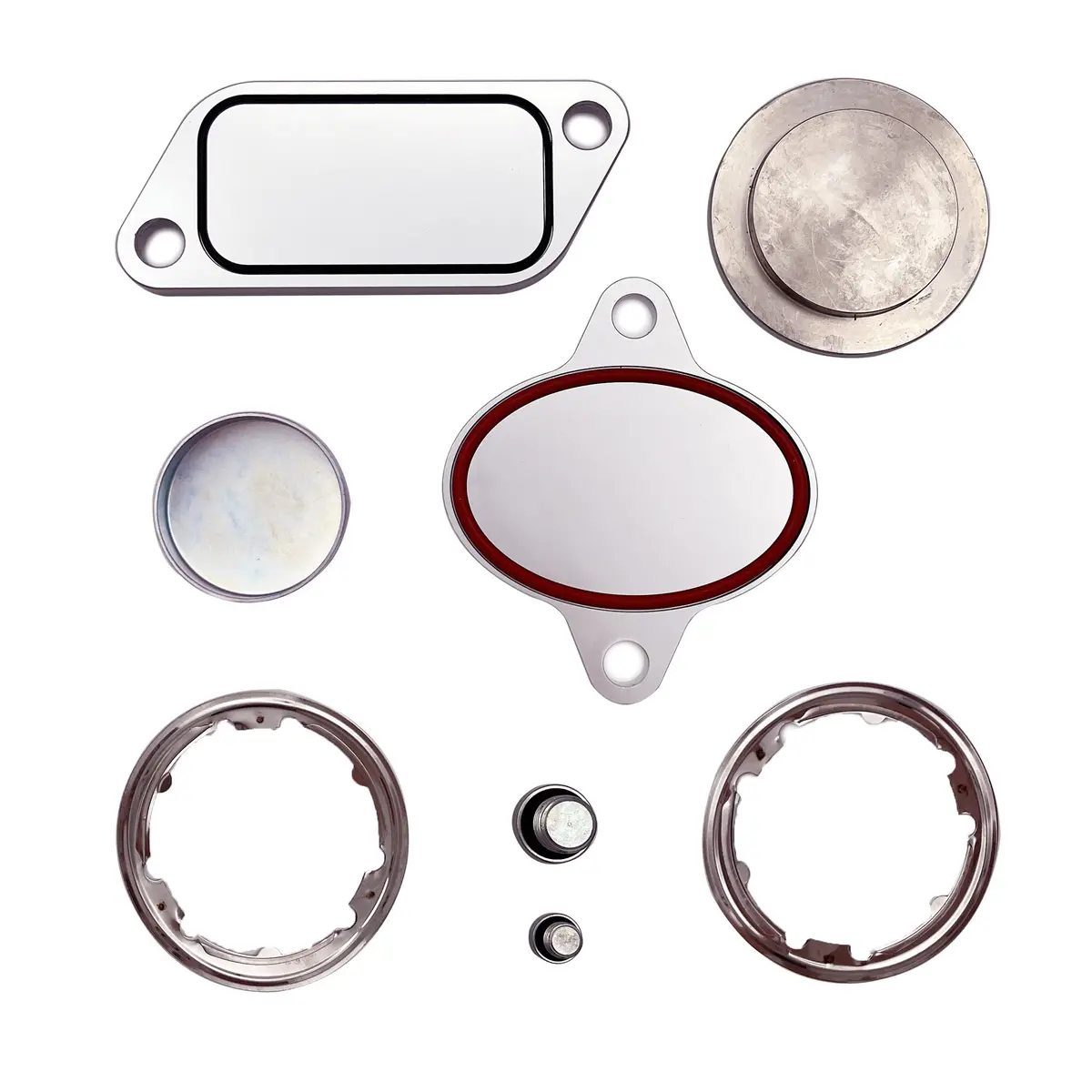 Seguler 2007-2010 Cummins Isx Cm871 Egr Plug Kit Stage 2 Plates And Plugs Aluminum 1