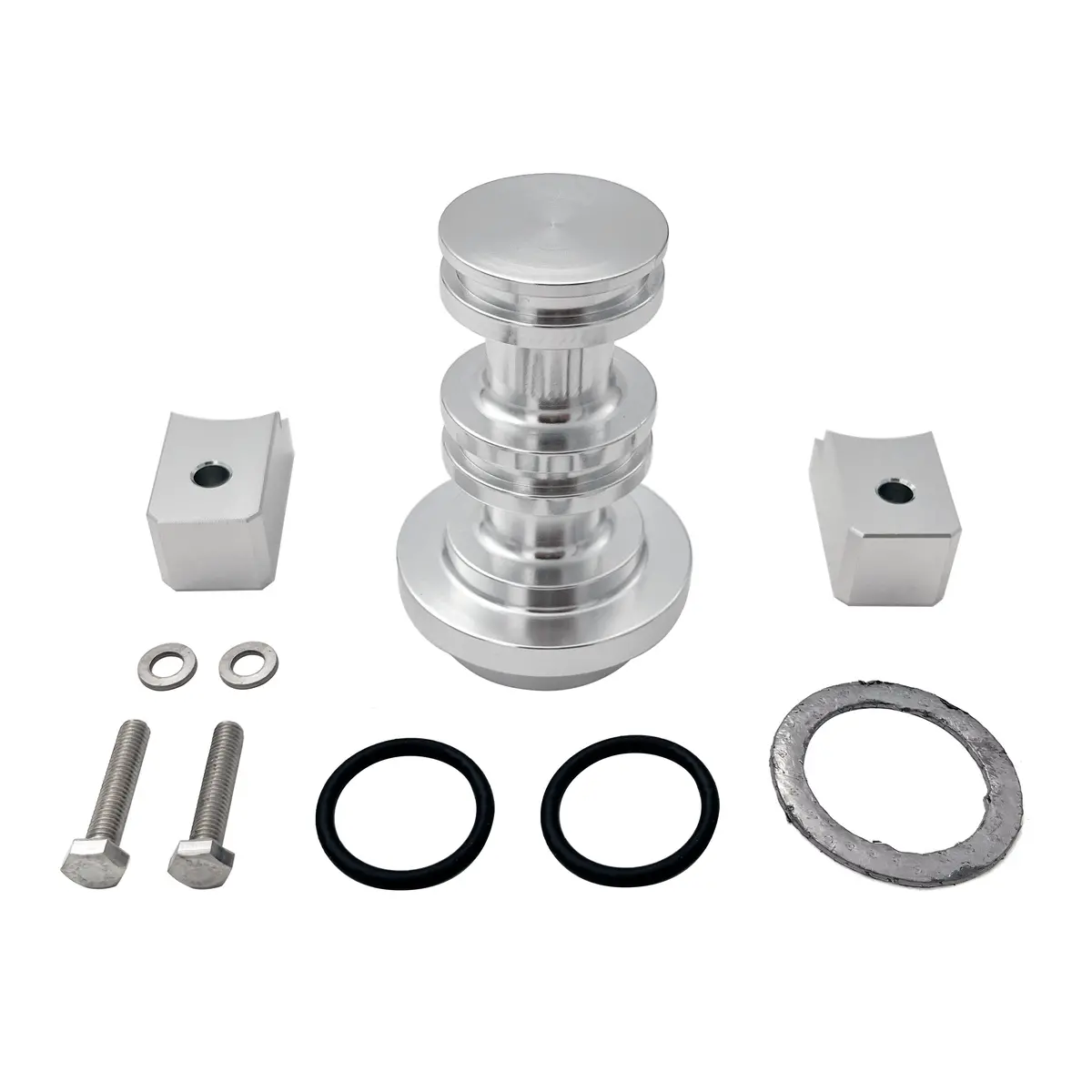 For 2003-2010 6.0L Ford F250 F350 Powerstroke Diesel Egr Eliminator Spool With Bolts & Orings 1