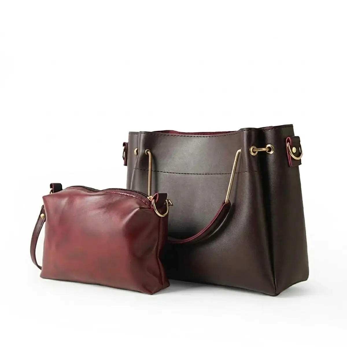Mini Emerald Set Of 2 Bag Maroon 1