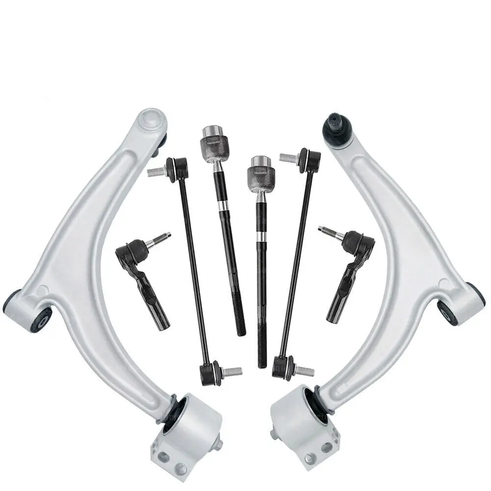 Seguler 2004-2012 Chevy Malibu 8Pcs Lower Control Arm Ball Joint Sway Bar Link Kit 1