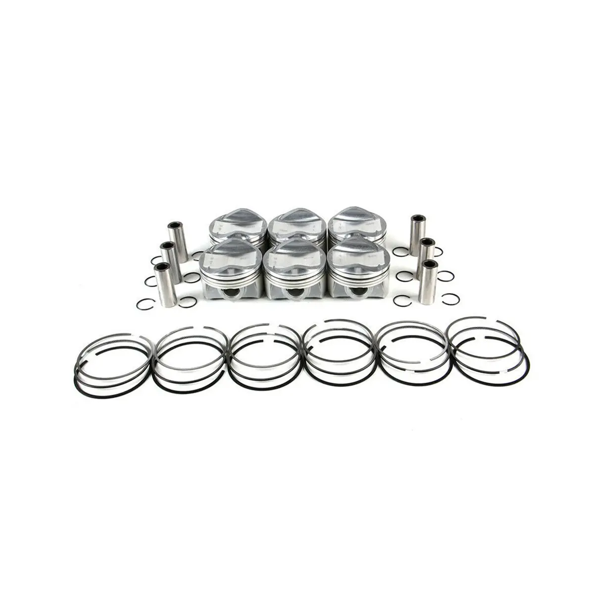 Daysyore Piston Assembly & Piston Ring 06E107066dm For 2004-2017 Vw Touareg Audi A6 Q7 3.0T 1