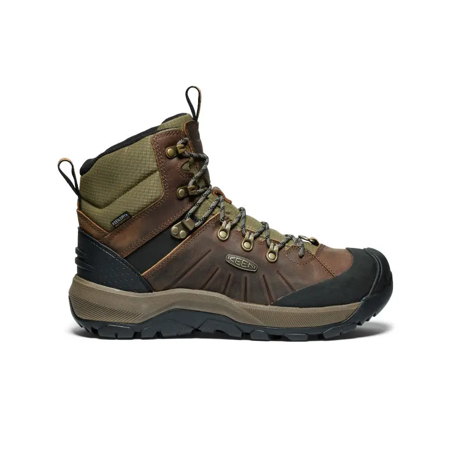 Men's Revel Iv Polar Waterproof Boot  |  Bison/Orange Pepper 1