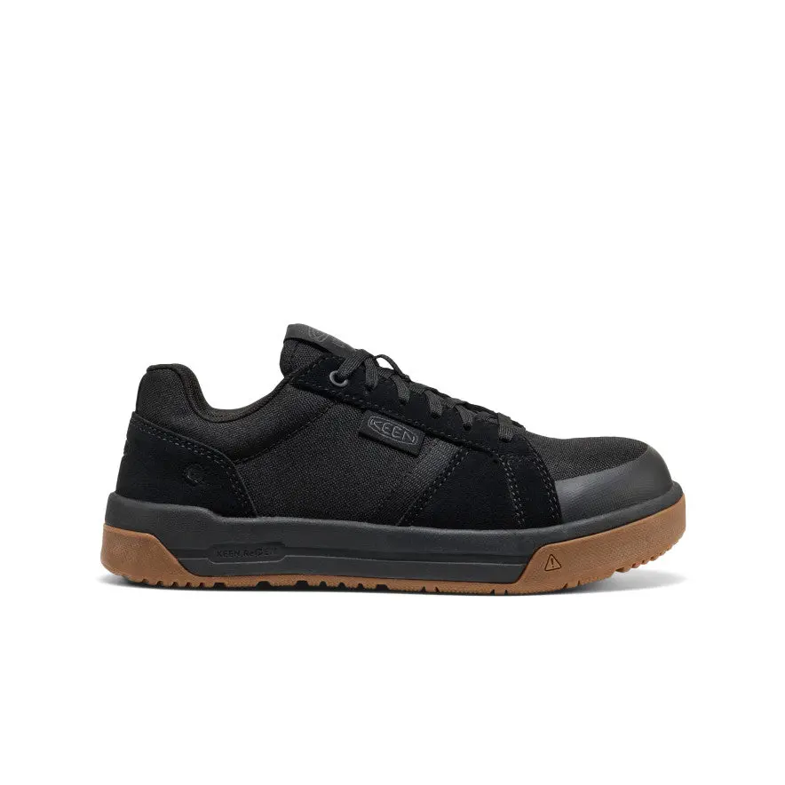 Women's Kenton Work Shoe (Carbon Toe)  |  Black/Gum 1