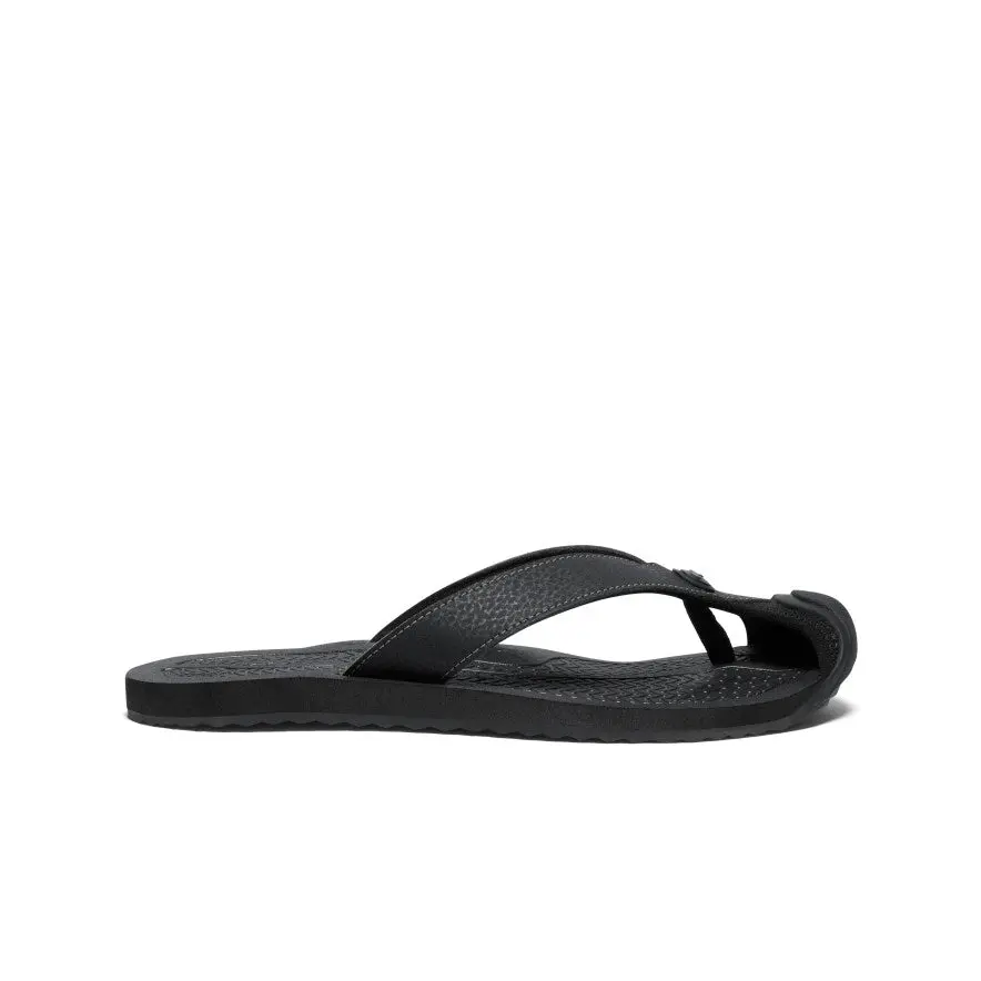 Women's Barbados Flip-Flop  |  Black/Steel Grey 1
