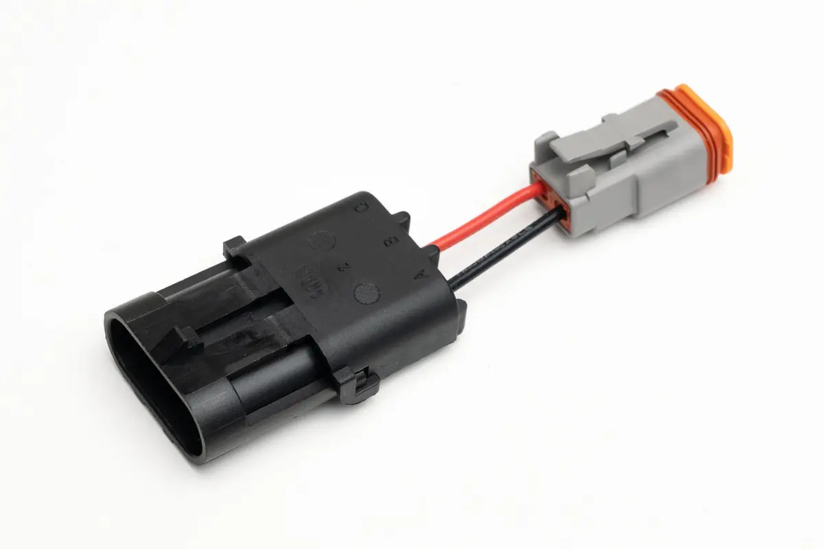 Spv Parts Harness 2 Pole Dt Connector Adapters (Single) - Spv Harness System (Works With Many Vehicles, See Details) 1
