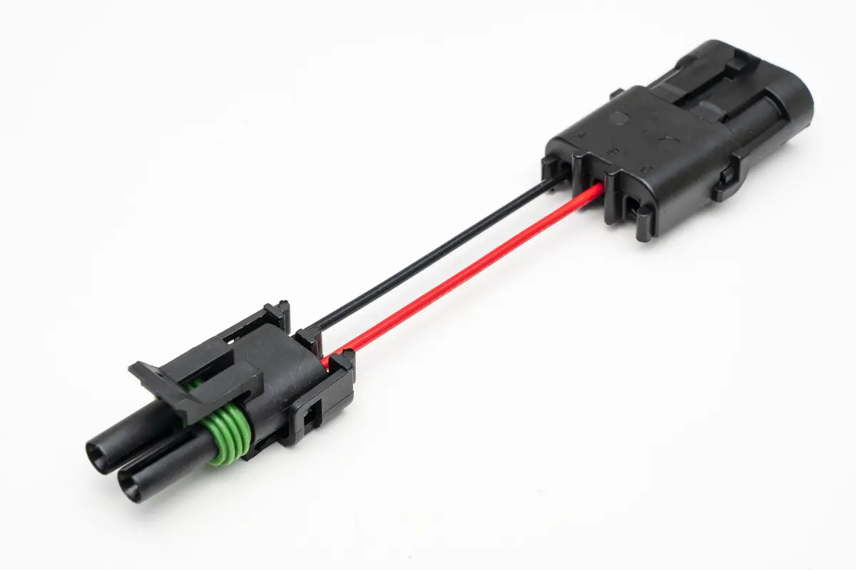 Spv Parts Harness 2 Pole Wp Connector Adapters (Single) - Spv Harness System (Works With Many Vehicles, See Details) 1