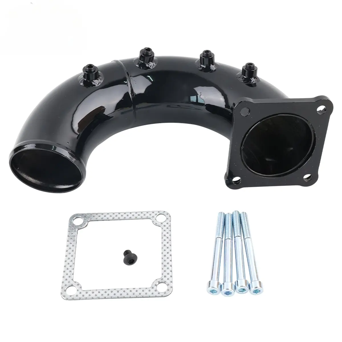 High Flow Intake Elbow Tube Egr Kit For 1998-2002 5.9L Cummins Dodge Ram 2500 3500 1